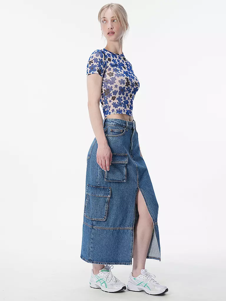 HUGO Jeansrock GESEA blau