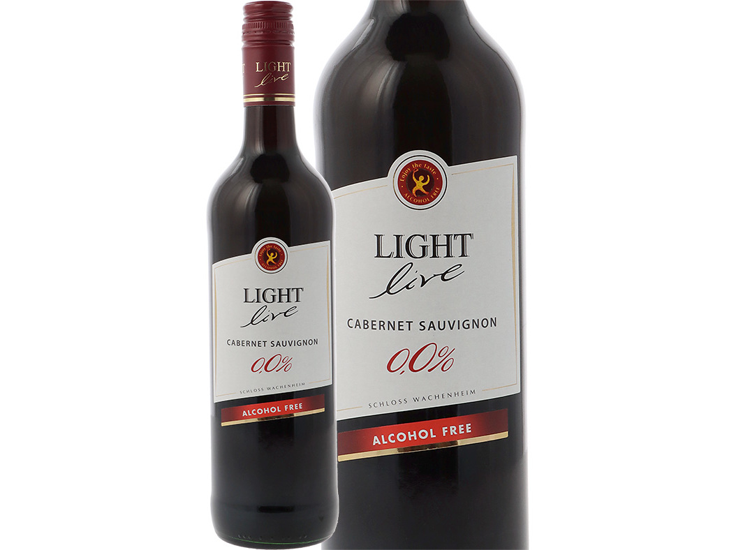 VINHO TINTO LIGHT LIVE CAB. SAUVIGNON SEM ÁLCOOL 0.75L