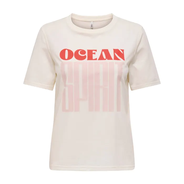Only Abelone Word Shirt Dames
