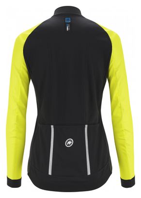 Veste d'Hiver Femme Assos UMA GT Winter EVO Jaune Fluo