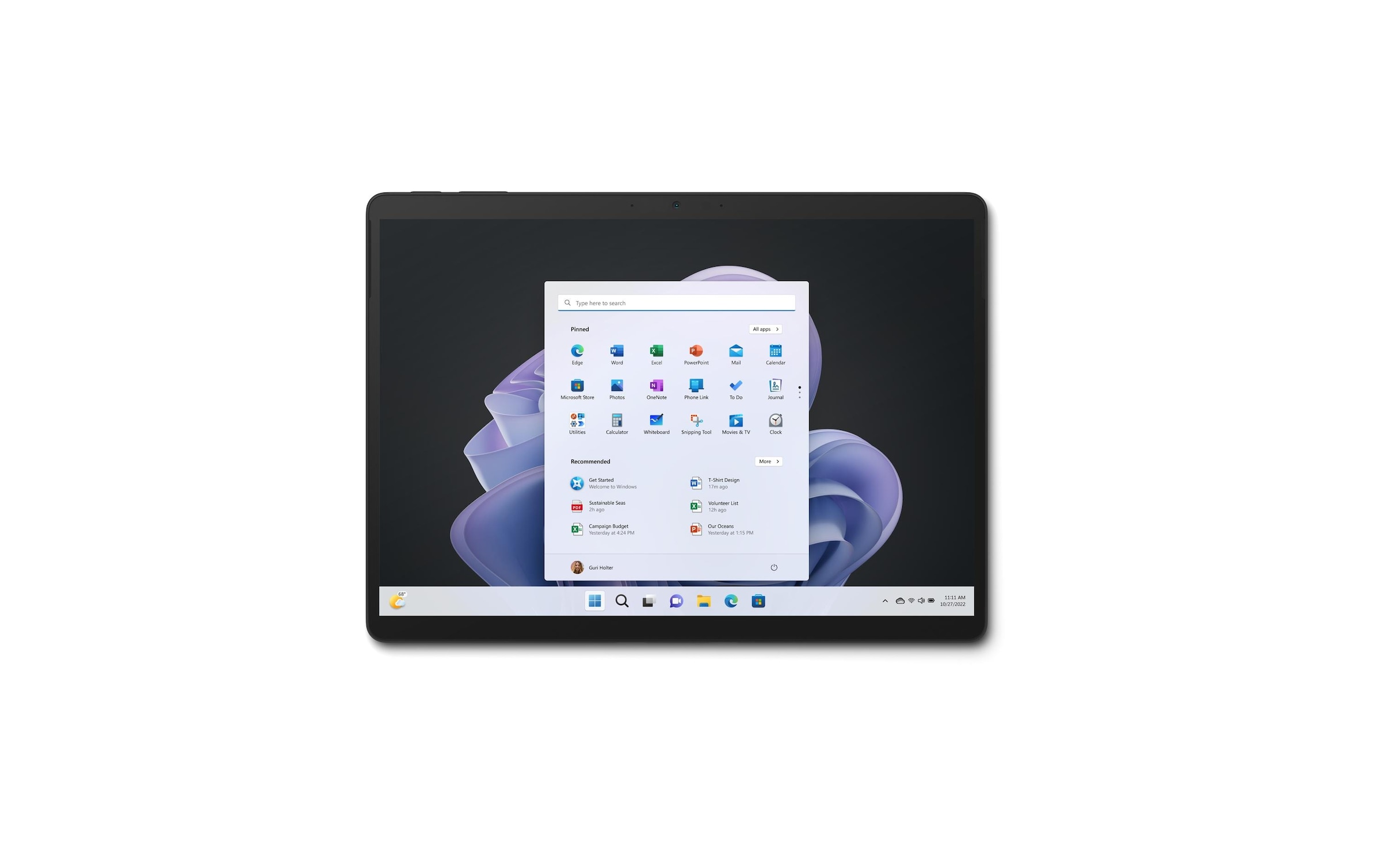 Microsoft Tablet »Pro 10 Business (i5, 16 GB, 256 GB)« (32,89 cm / 13 ″) Windows WQHD+ )