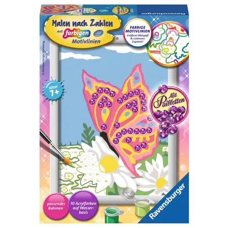 Ravensburger Malen nach Zahlen Schmetterling