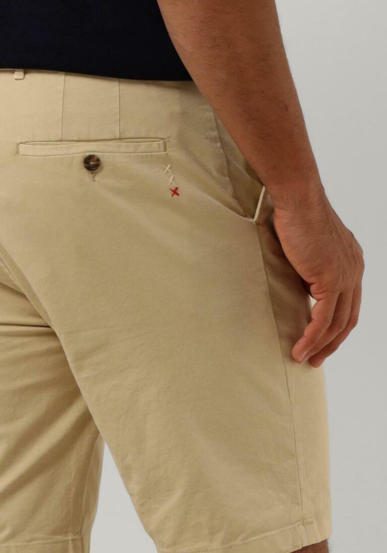 SCOTCH & SODA zand scotch & soda korte broek stuart - garment dye pima cotton short