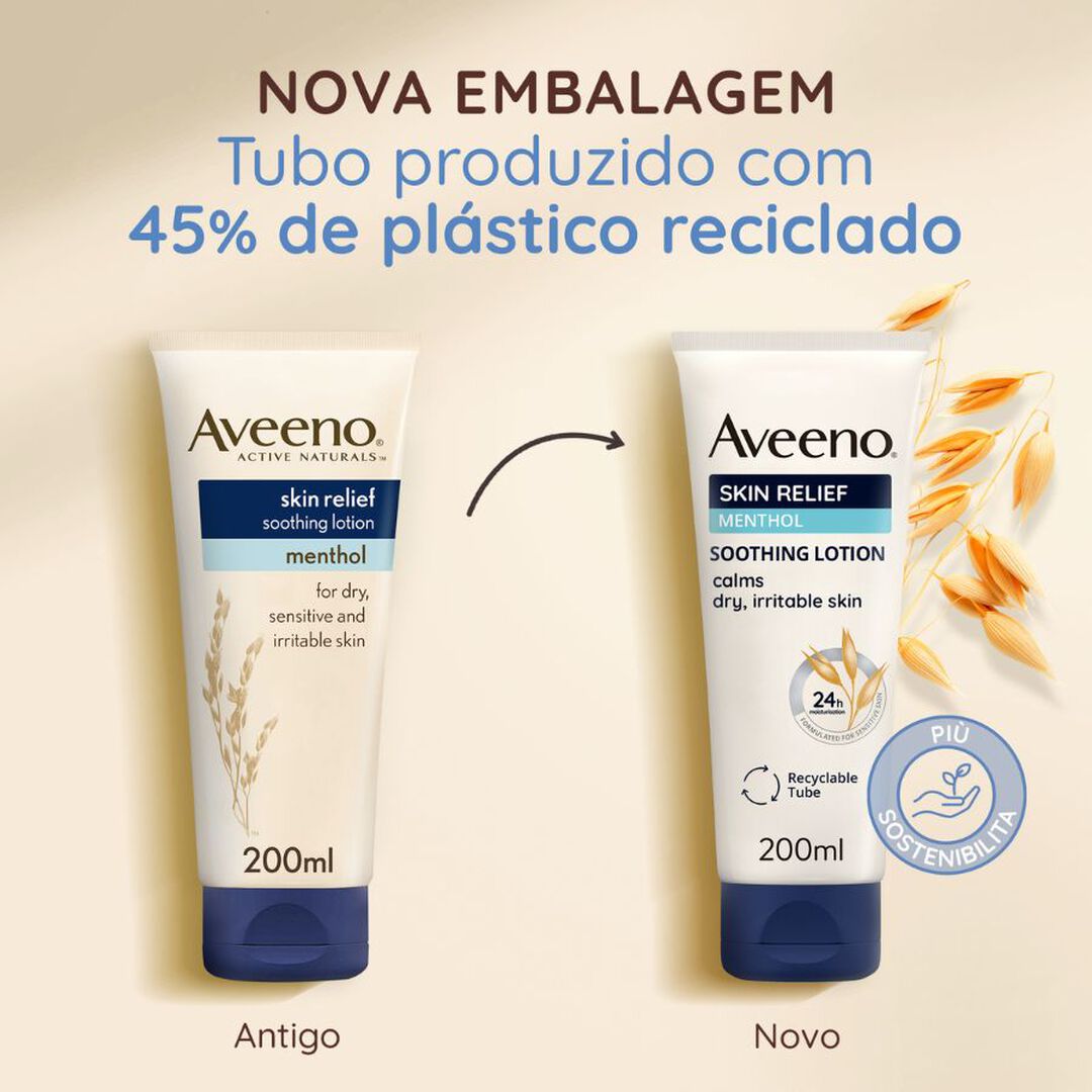 AVEENO  Aveeno Skin Relief - Creme Lenitivo Mentol - 200ml