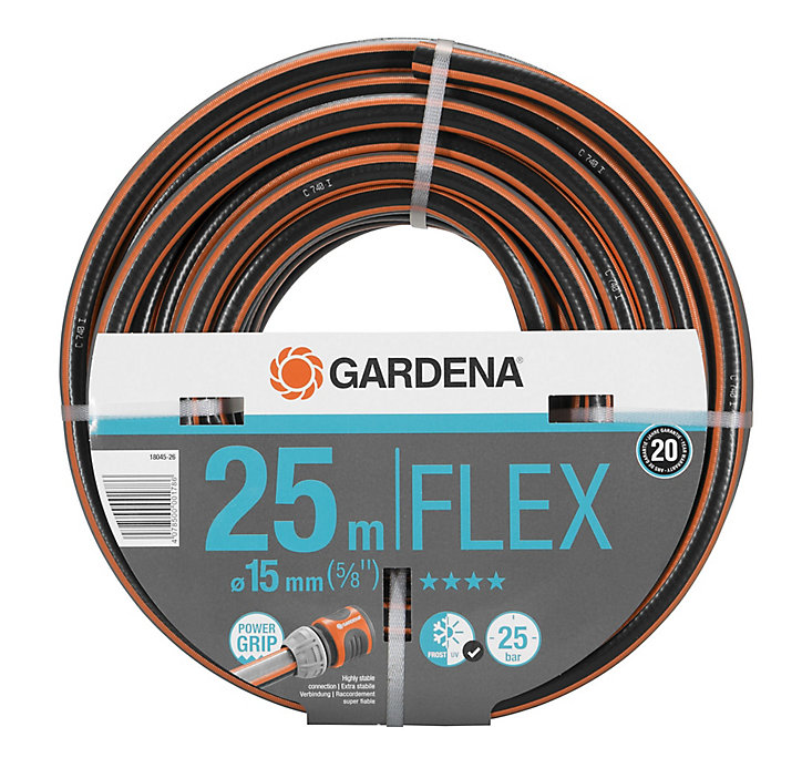 Tuyau d'arrosage Gardena Flex ø15 mm L.25 m