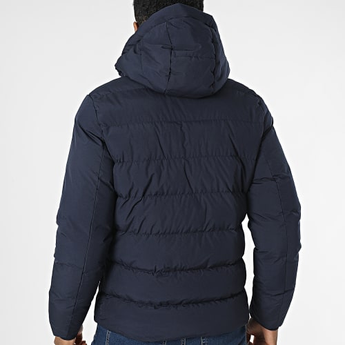 Doudoune Capuche Bleu Marine