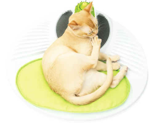 Catit Senses 2.0 Wellness Center kattenspeeltje met massagefunctie en tandvleesmassagestaafje