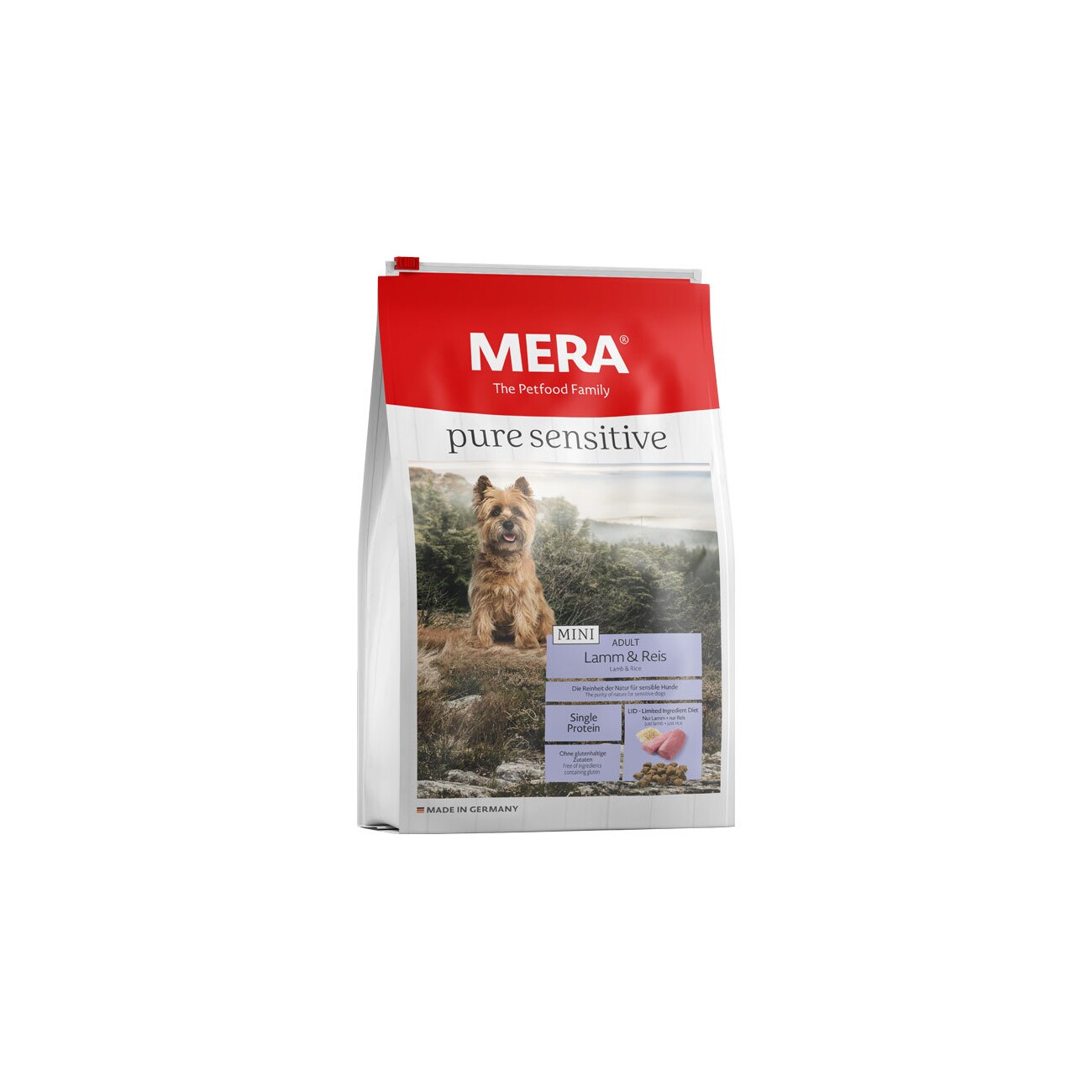 mera Pure Sensitive Mini Adult Lamm & Reis 1 kg