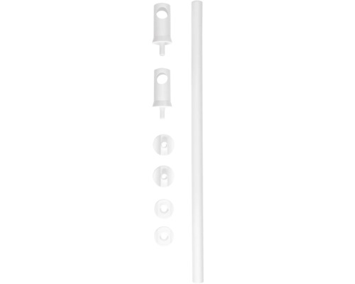 Handdoekrek 50 cm wit