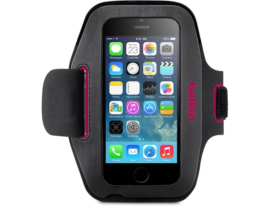 BELKIN - Brassard en néoprêne slim-fit+ pour iphone 6/6s - rose (co...