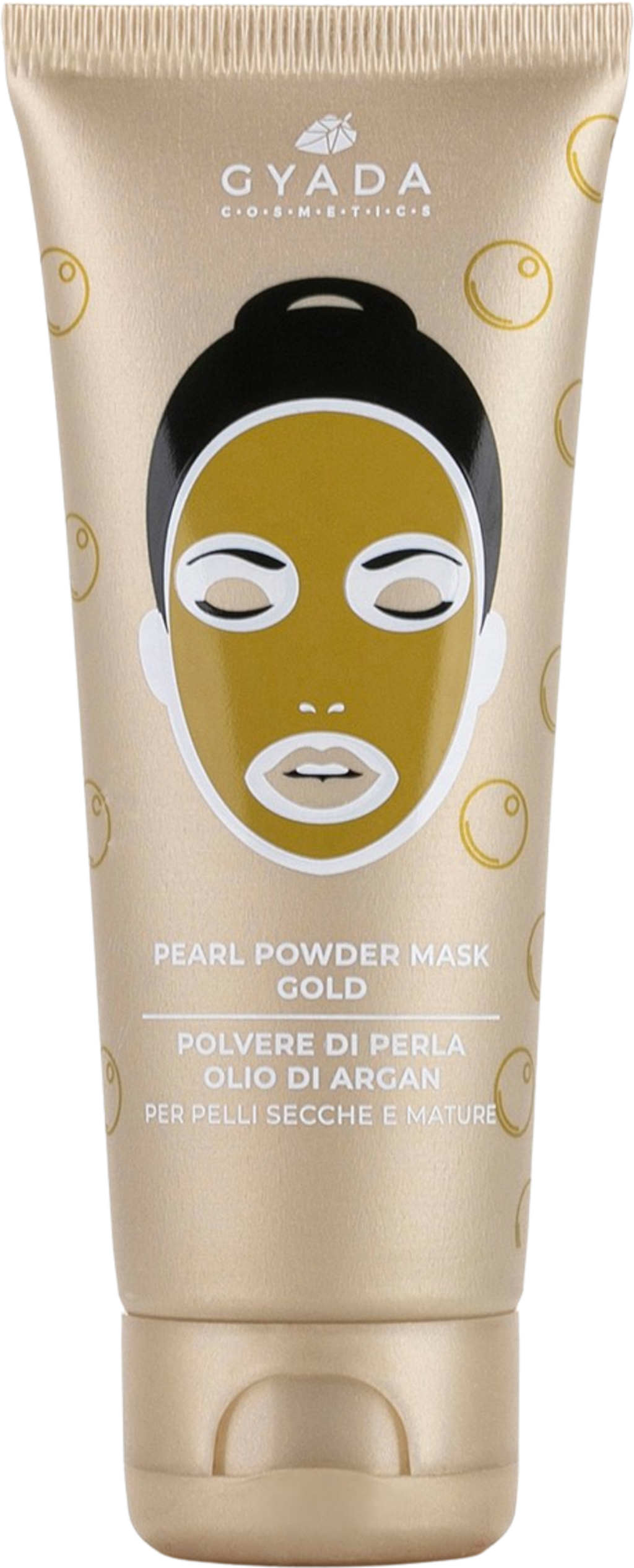GYADA Cosmetics  Perlenpuder-Maske Gold, 75 ml