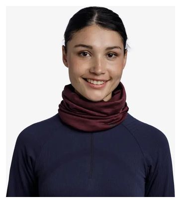 Tour de Cou Buff Merino Lightweight Solid Bordeaux