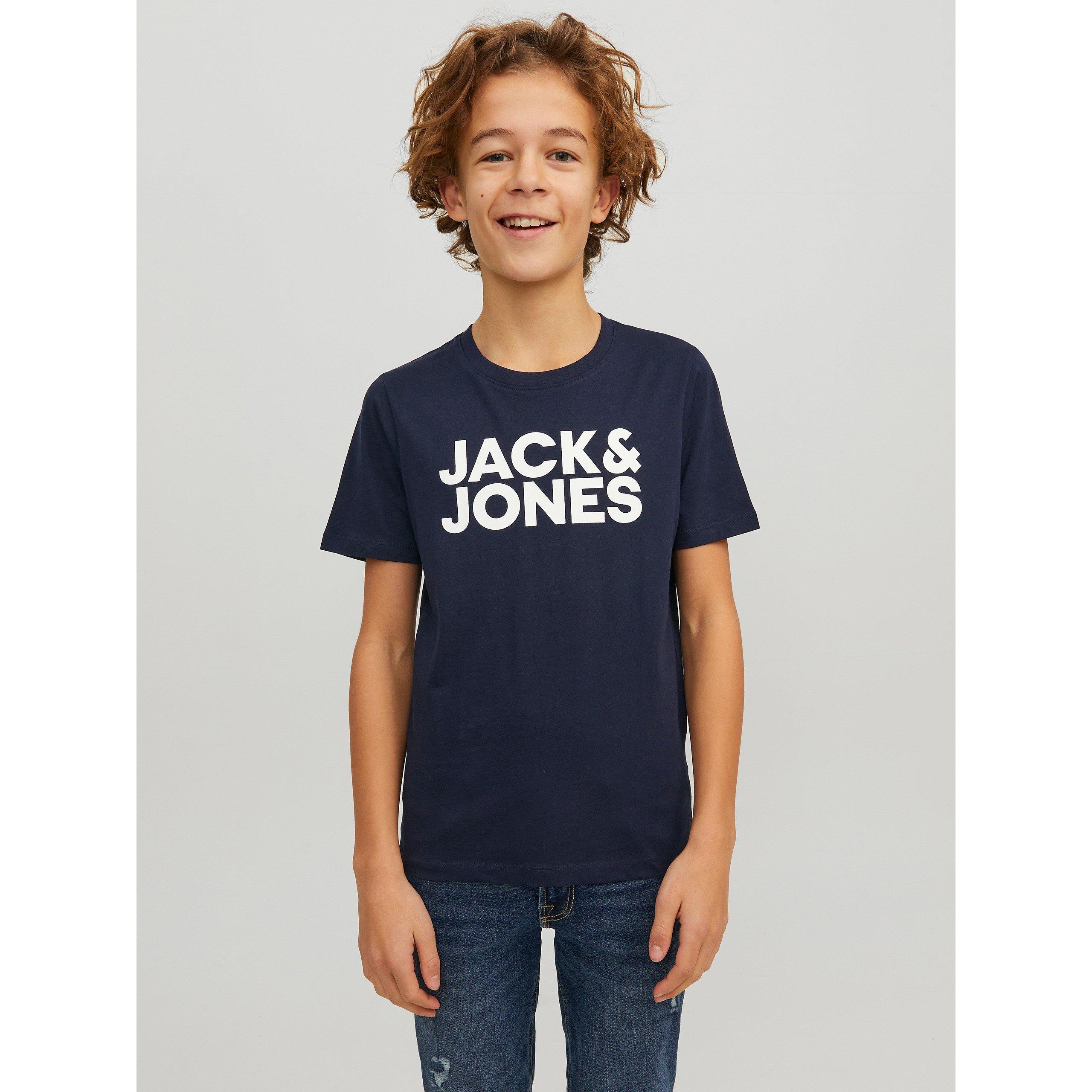 Jack and Jones Corp Logo T Shirt 2 Pack Junior