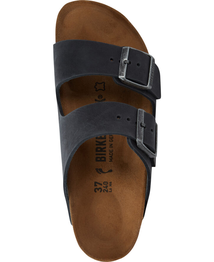 Birkenstock Arizona NU Oiled Black Sort