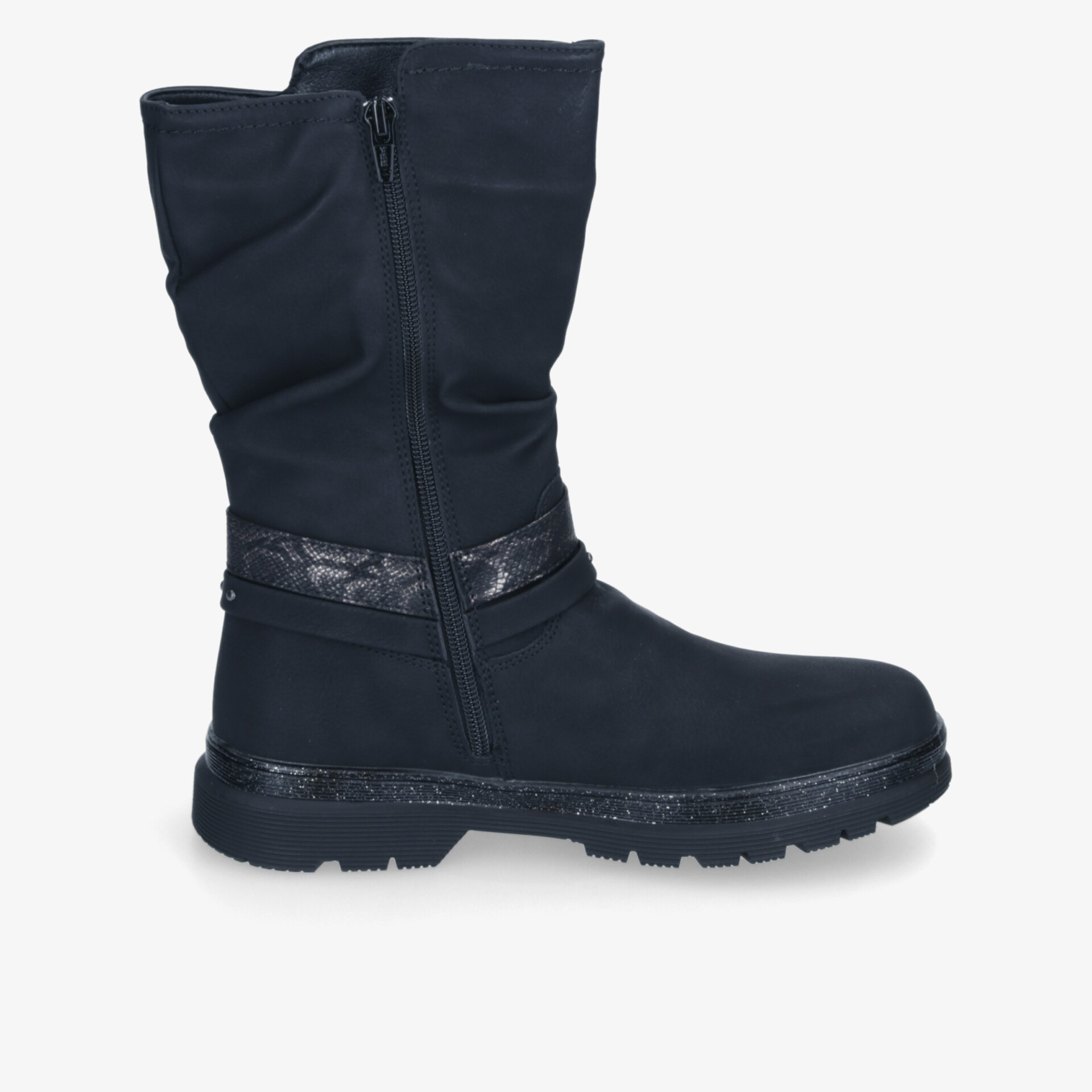 DooDogs Kinder Stiefel schwarz