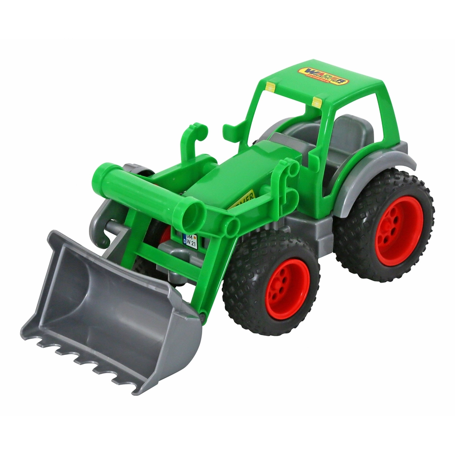 WADER QUALITY TOYS Farmer Technic Traktor mit Frontschaufel