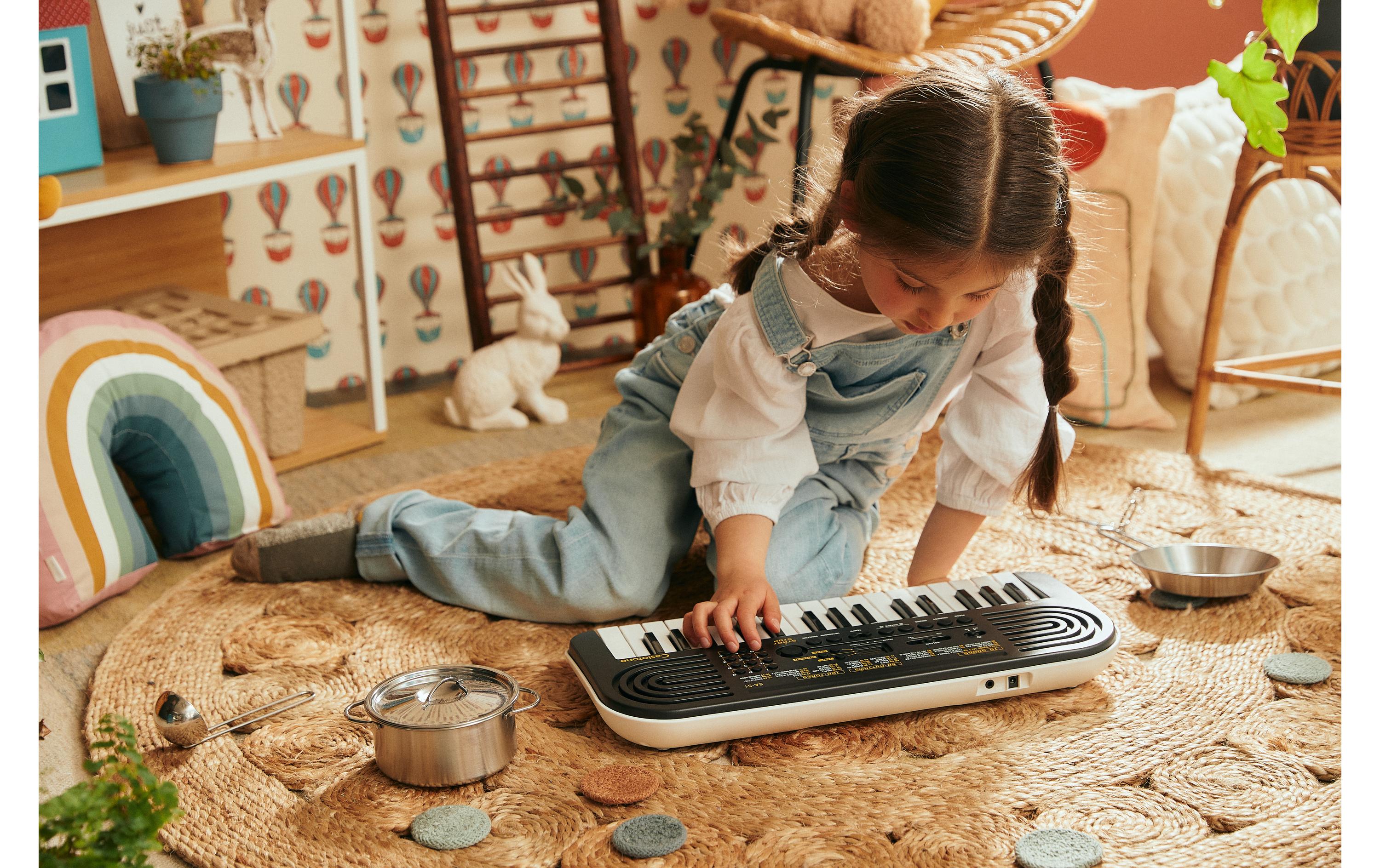 Keyboard SA-51Keyboard mit 32 Mini-Tasten und 100 Klangfarben