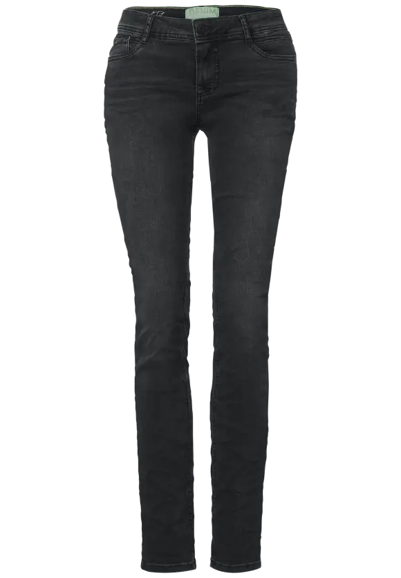 Dunkle Slim Fit Jeans - authentic black net wash