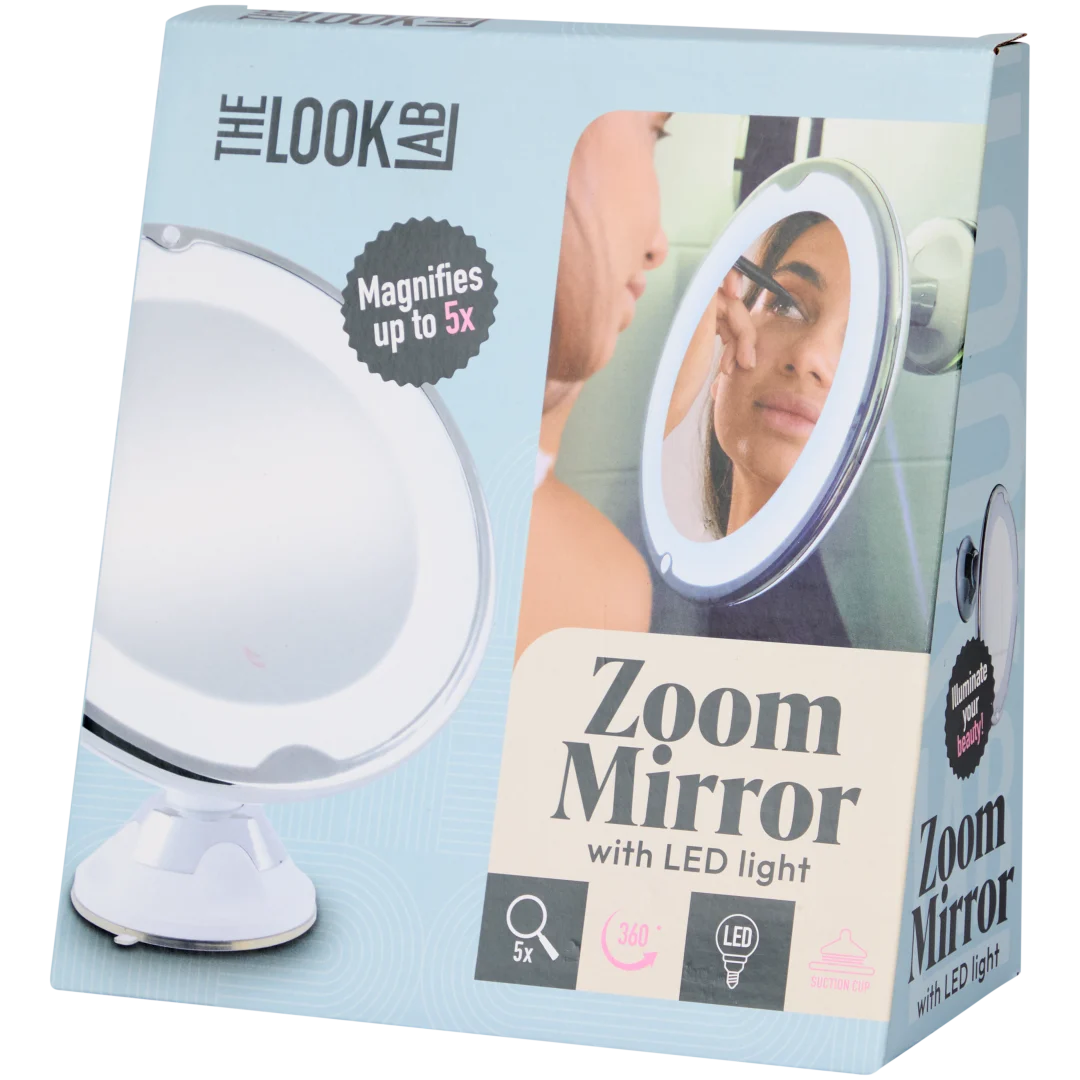 The Look Lab make-up spiegel met verlichting 21 x 8,5 x 22 cm