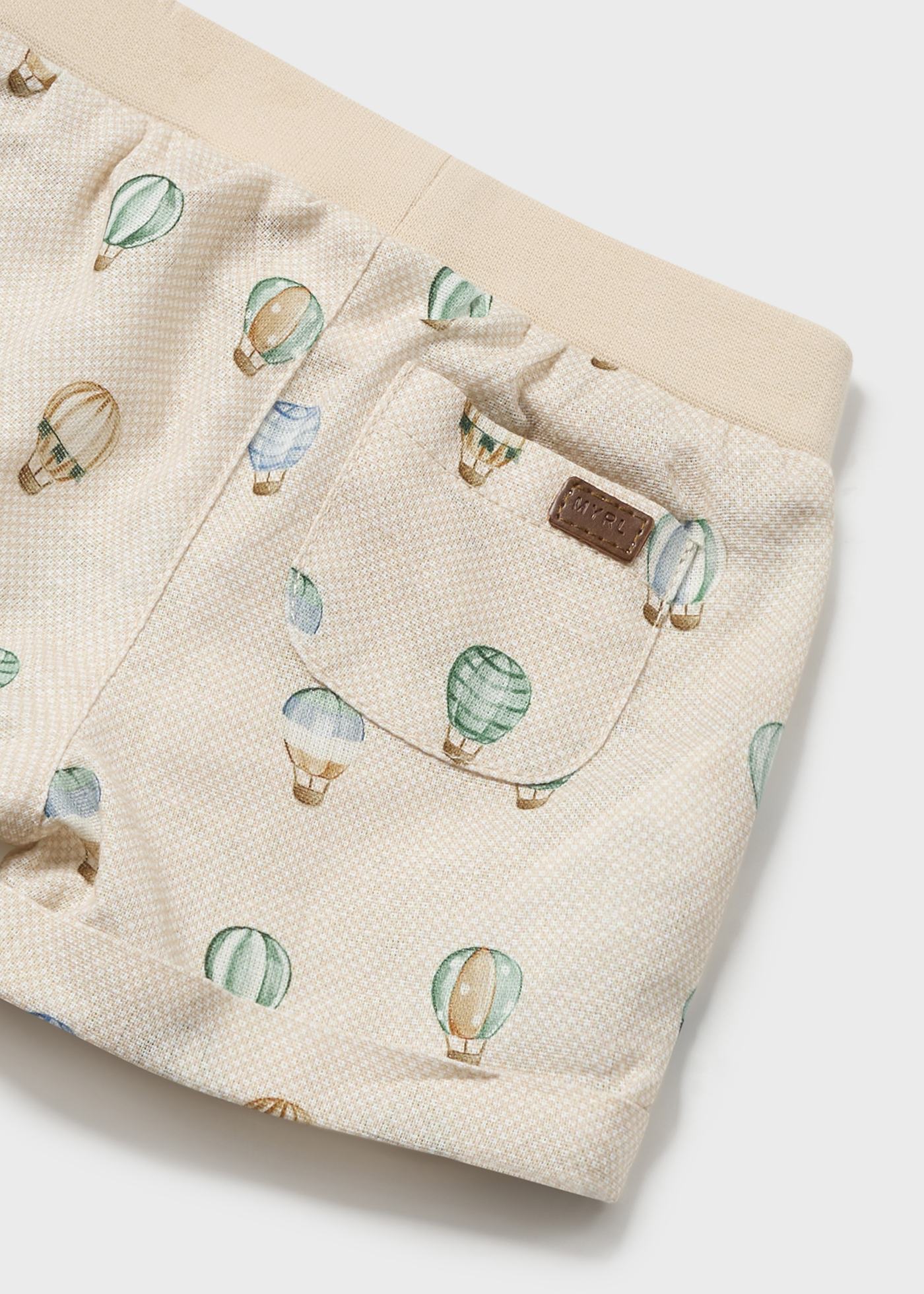 Conjunto de duas peças Better Cotton para recém-nascidos, branco