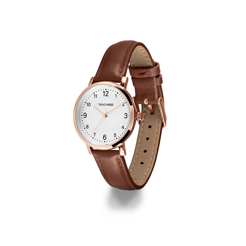 Montre femme analogique Trendy Kiss - Bracelet cuir - Estelle