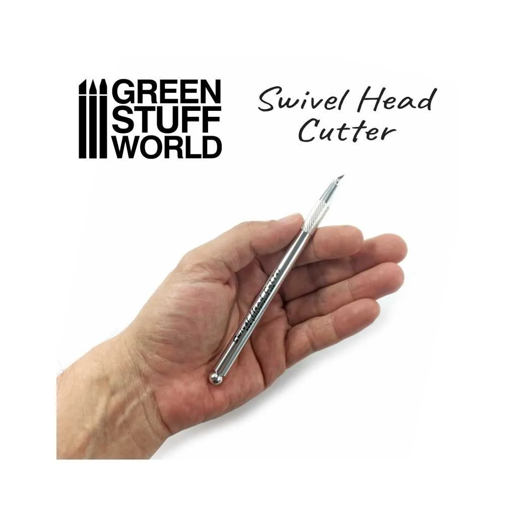 Green Stuff World - Couteau de Modélisme à Tête Pivotante