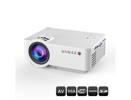 LA VAGUE - Vidéoprojecteur Home Cinéma Lv-hd320 bundle vidéoprojecteur led avec écran lv-sta100fp ...