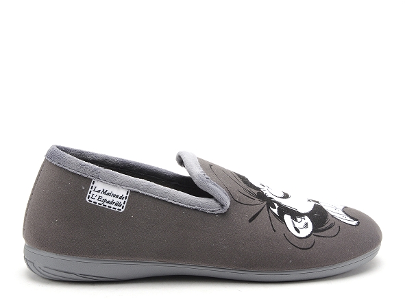 La maison de l espadrille chaussons homme g501 gris