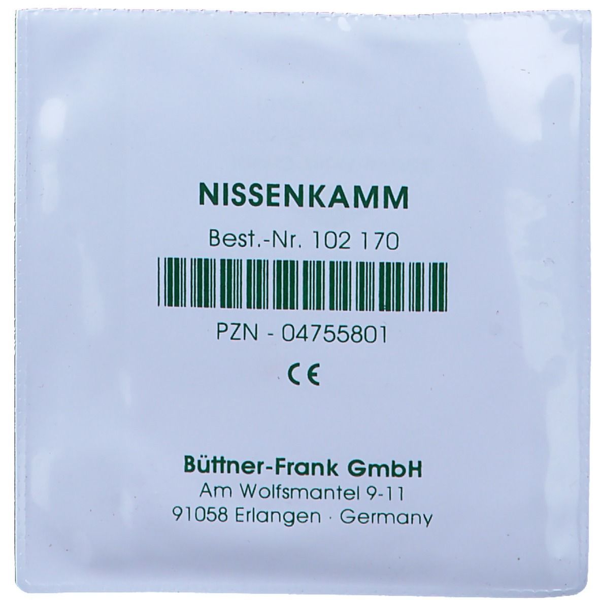FRANK® Nissenkamm aus Metall