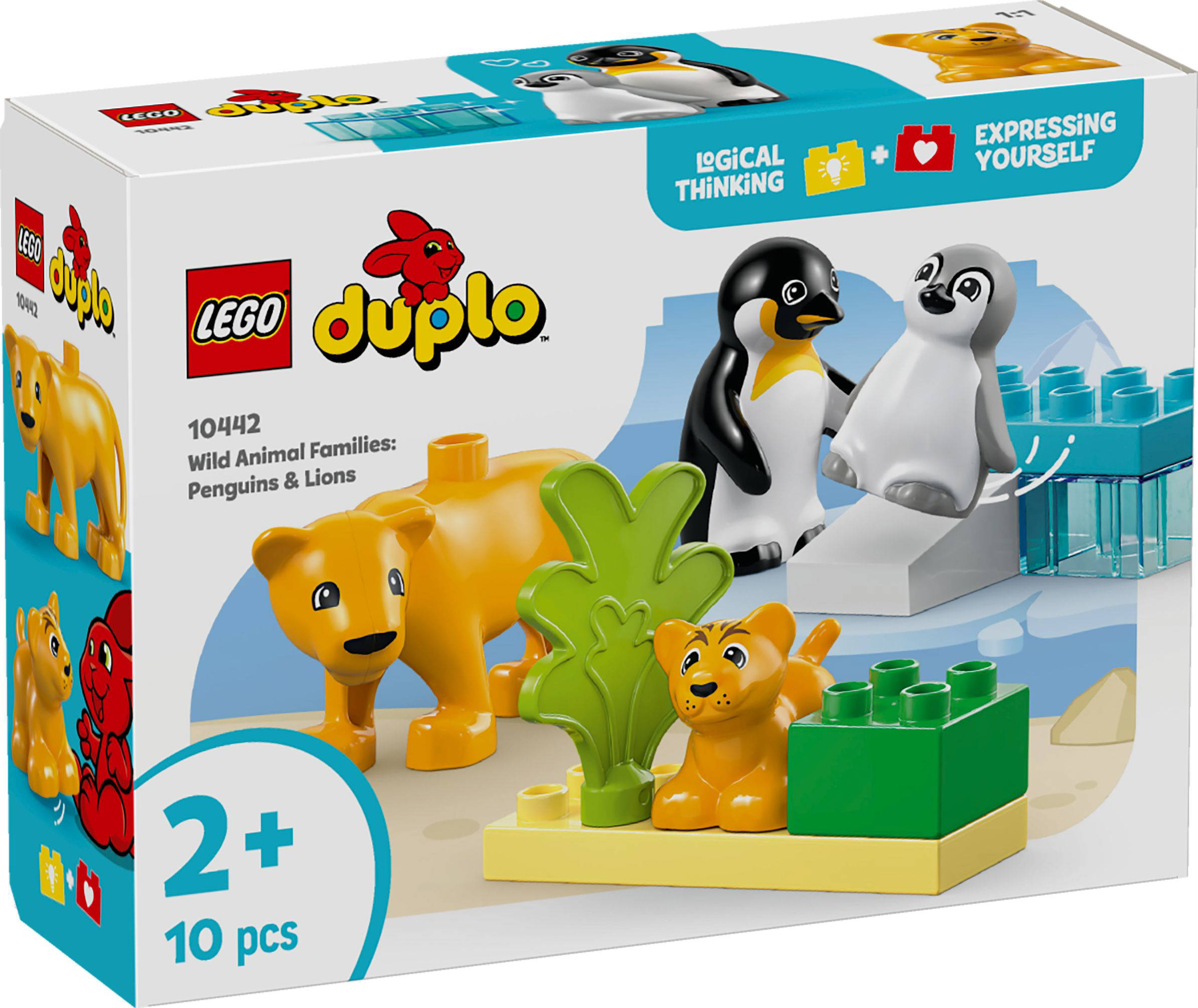 LEGO Stad Families van wilde dieren: pinguïns en leeuwen 10442