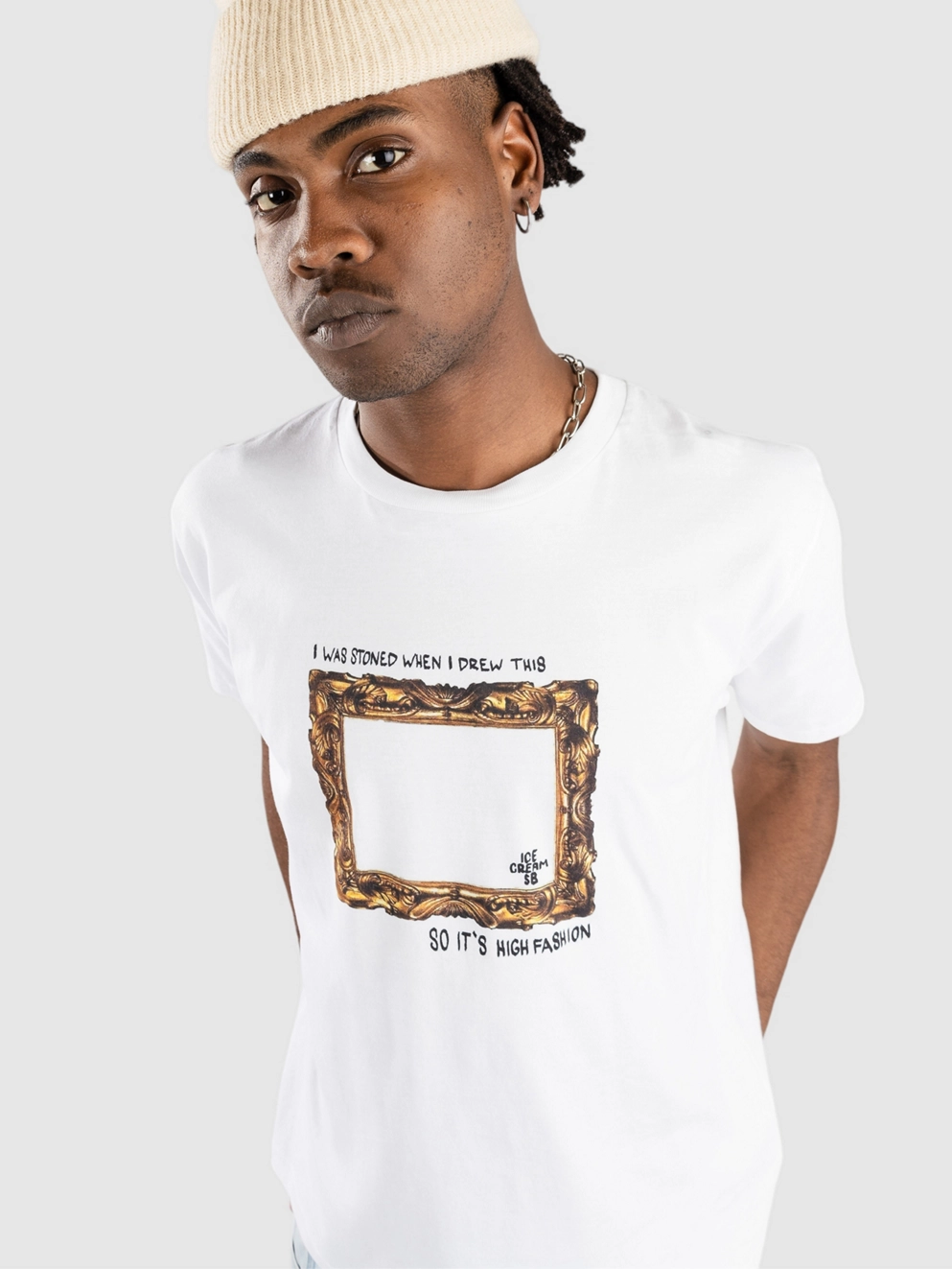 Ice Cream SB High Fashion T-Shirt white