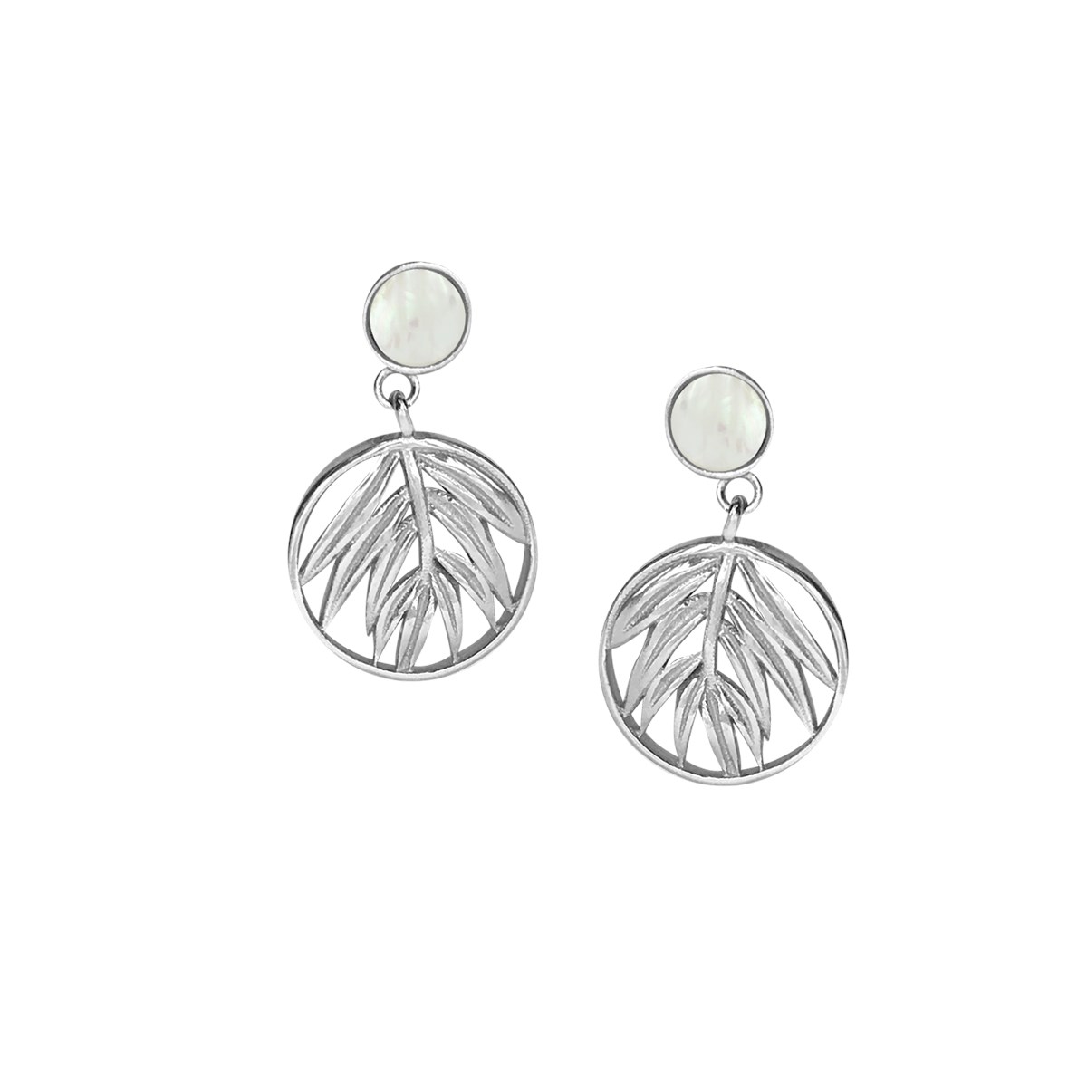Boucles d'oreilles argent 925