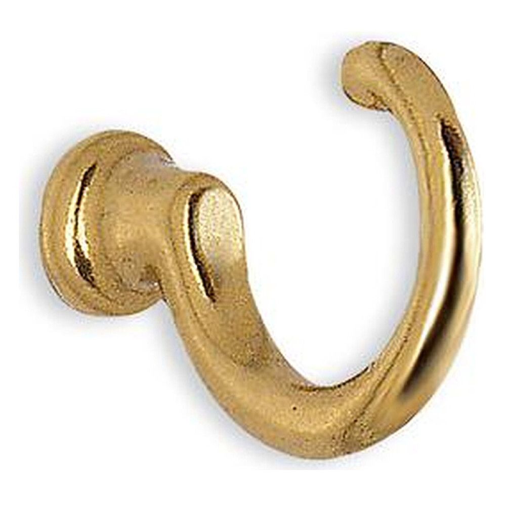 HÅNDKLEKROK BESLAGSBODEN 22MM BLANKPOLERT MESSING