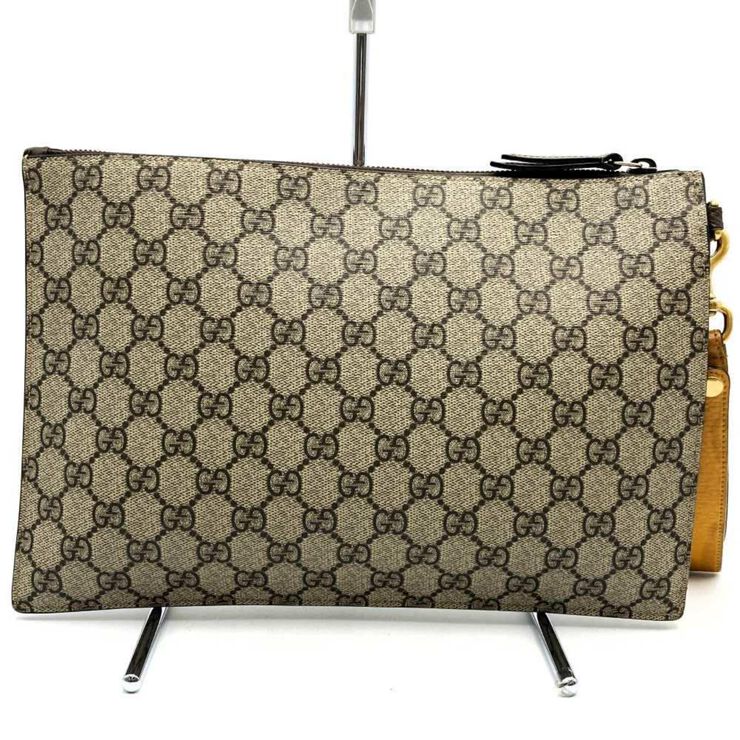 Gucci Vintage Gucci Clutch Brown