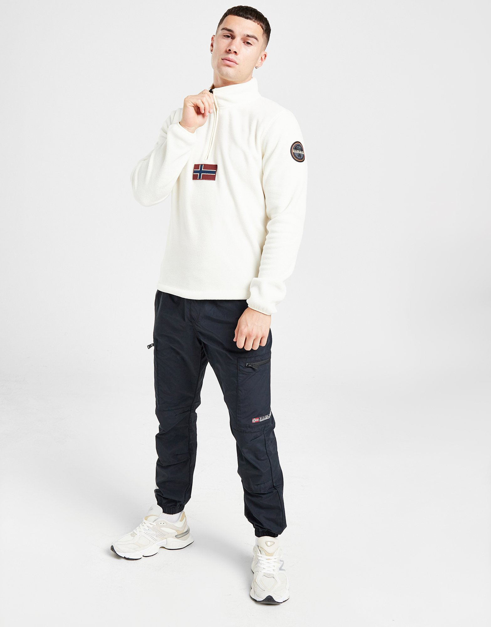 Napapijri Sweat Zippé Polaire Tev Homme