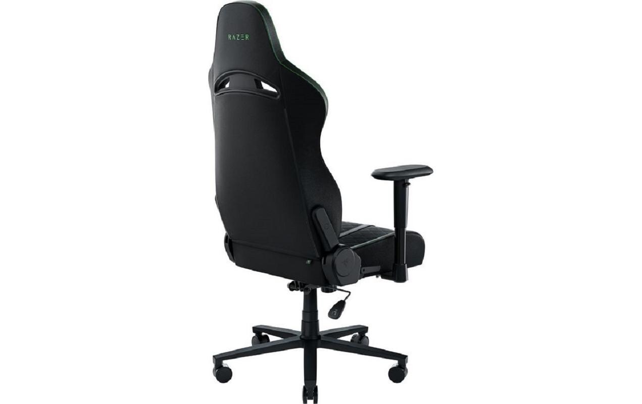 Gaming-Stuhl Enki X Schwarz<br>Gaming-Stuhl aus Kunstleder mit 130 kg Belastbarkeit
