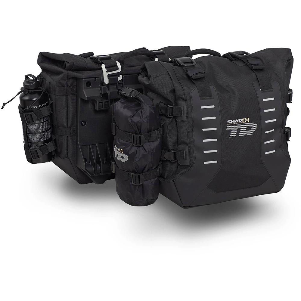 Shad - Sacoches latérales étanches TR40 TERRA Adventure Noir