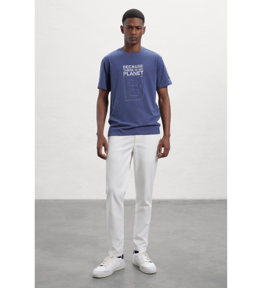 Camiseta azul ECOALF