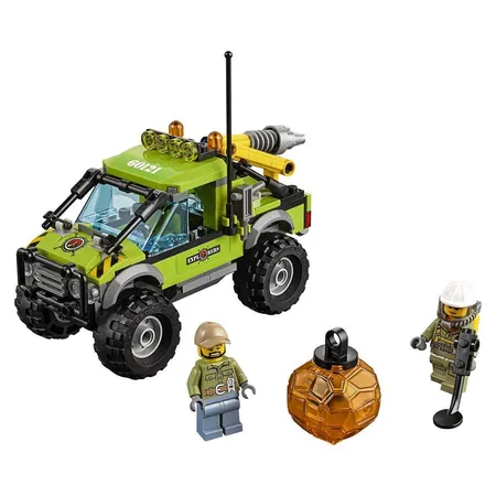 LEGO® City 60121 Vulkan Forschungstruck