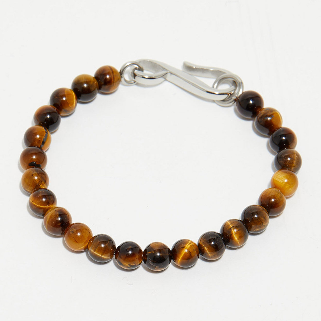 Jacobson Bracelet Brieg en Acier & Oeil de tigre