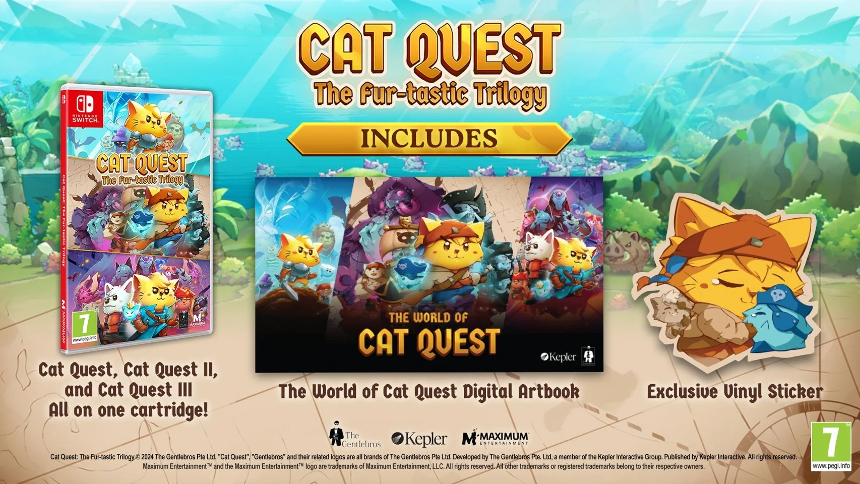 Cat Quest: The Fur-tastic Trilogy- Nintendo Switch