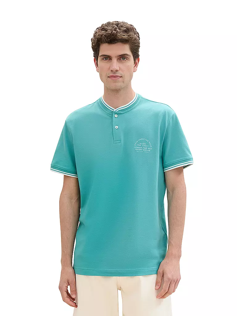 TOM TAILOR Poloshirt  türkis