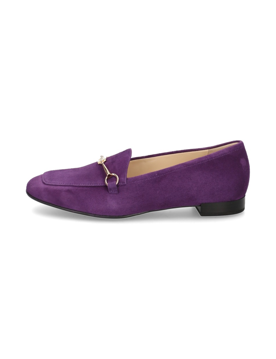Veloursleder Slipper