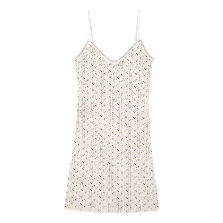 Cou Cou Intimates Robe Cami Pointelle Coton Bio | Rose pâle