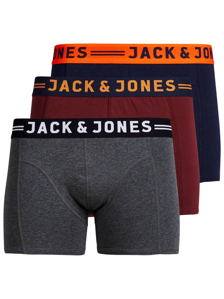 Jack & Jones Kids  Lichfield Trunks 3 Pack Junior