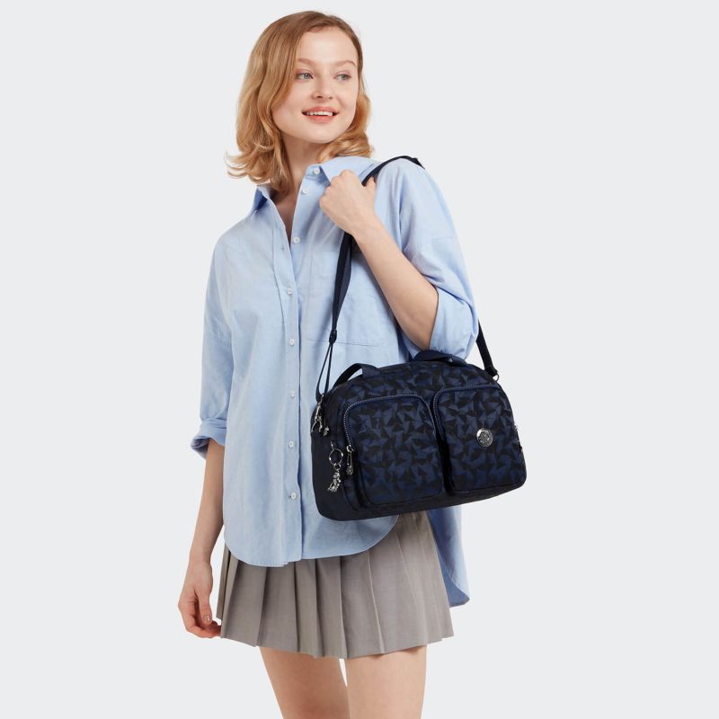 Sac épaule Cool Defea 33 cm Endless Navy Jacquard