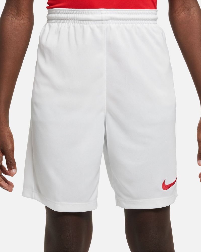 Short Nike Park III Blanc & Rouge pour enfant