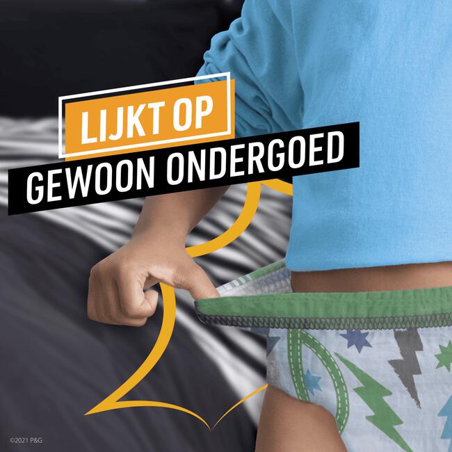 Ninjamas Pants Luierbroekjes Jongen Maat 7 4-7 Jaar 10 Stuks