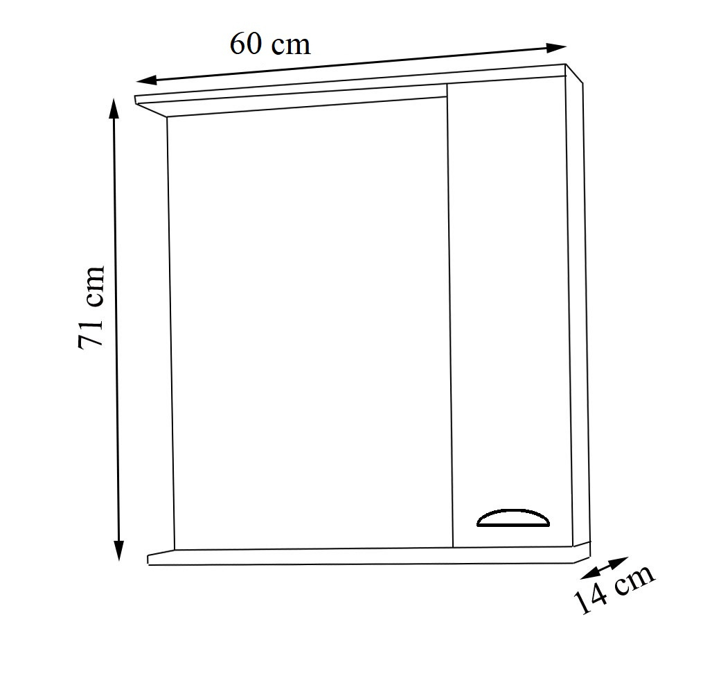 Spiegelschrank CASALO