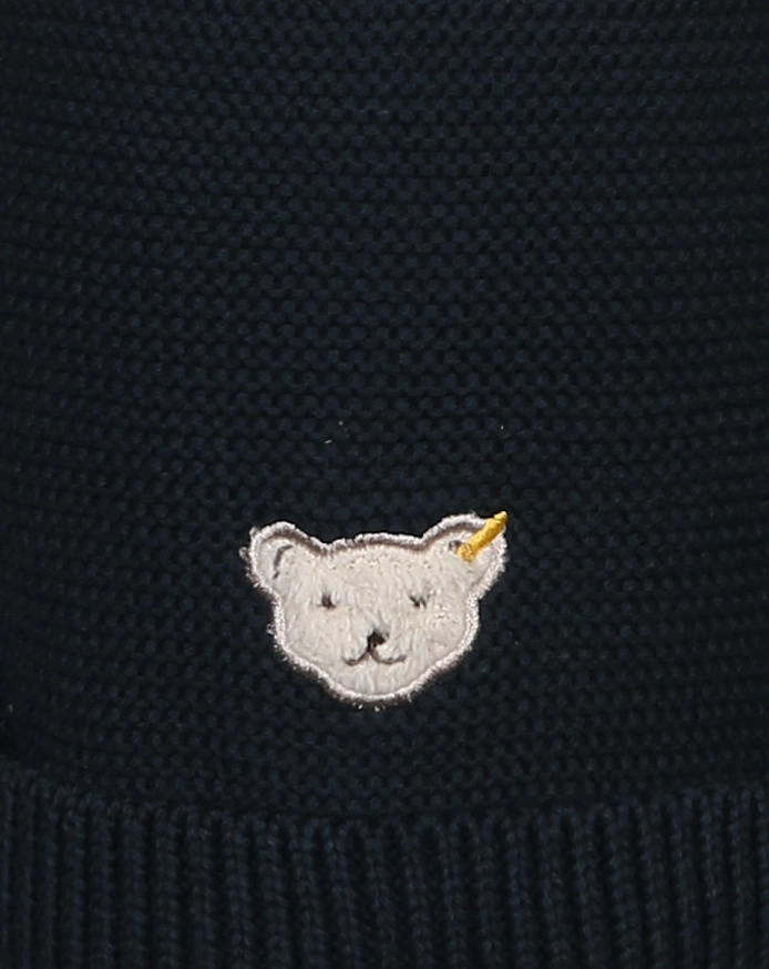 Strickmütze MINI GIRLS CLASSIC in navy